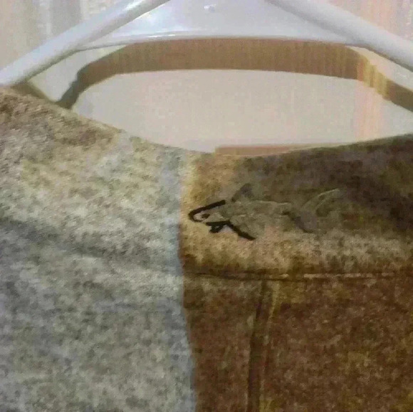 Greg Norman Mens Sz M Golf  Pullover  Beige 1/4 Zip Heathered - Picture 4 of 4